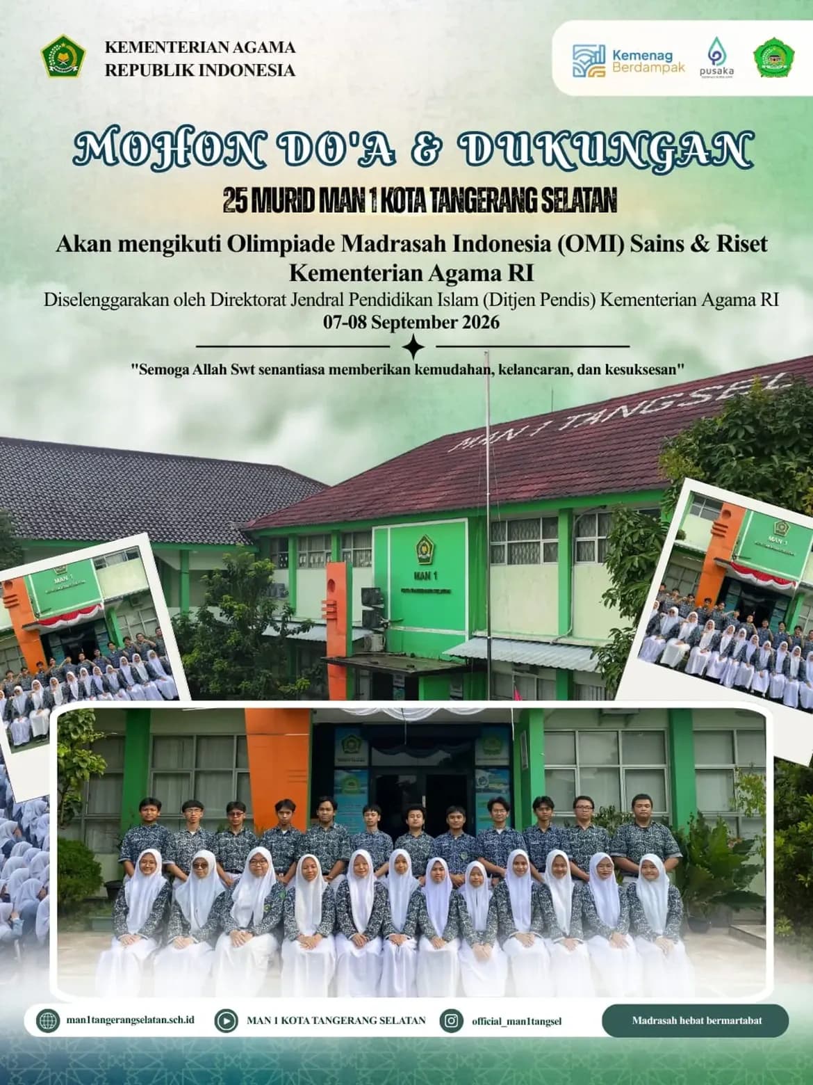 Dokumentasi 25 Murid Ikuti OMI Sains dan Riset Tingkat Nasional 2026 — foto 8
