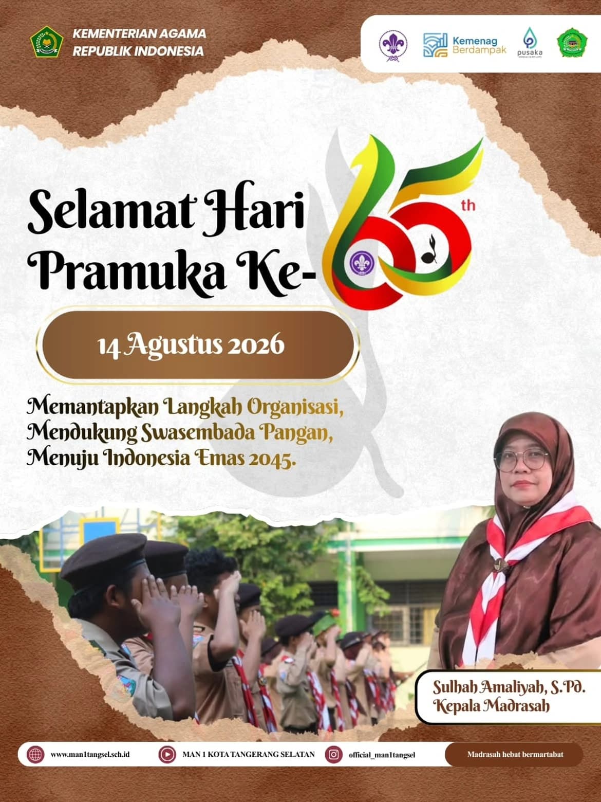 Selamat Hari Pramuka ke-65